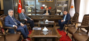 Havza Kaymakamı Ayvat ve Belediye Başkanı İkiz Samsun'da ziyaretlerde bulun...