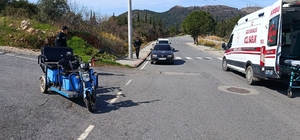 Gazipaşa'da elektrikli bisiklet kazası: 2 yaralı