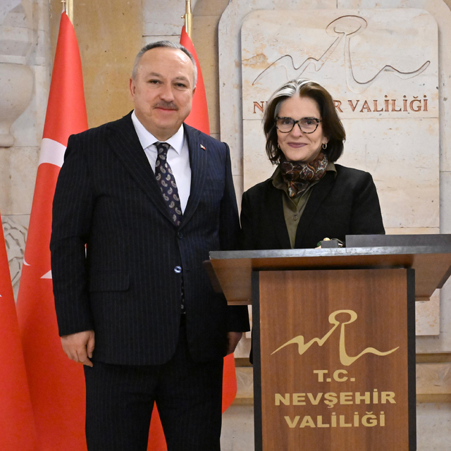 Brezilya'nın Ankara Büyükelçisi Neves, Nevşehir'de ziyaretlerde bulundu