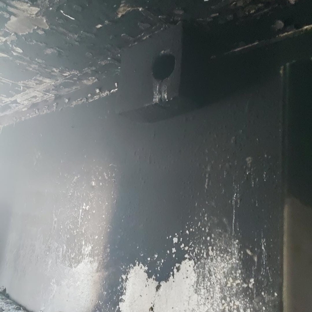 Hasköy'de ev yangını