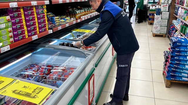 Gümüşhacıköy'de zabıta ekiplerinden denetim