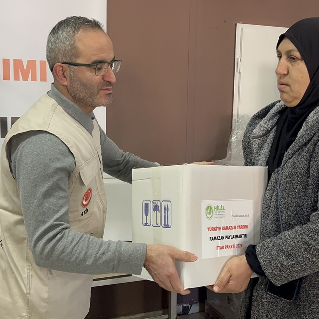 ATİB'ten Hatay'daki depremzede ve yetimlere ramazan yardımı