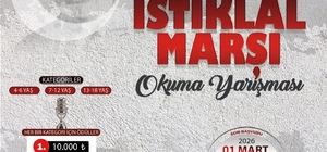 İstiklal Marşı Okuma Yarışması'nda başvurular başlıyor