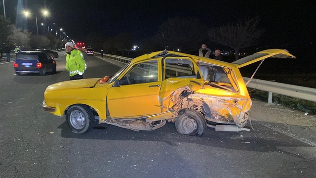 Elazığ'da trafik kazası: 1 yaralı