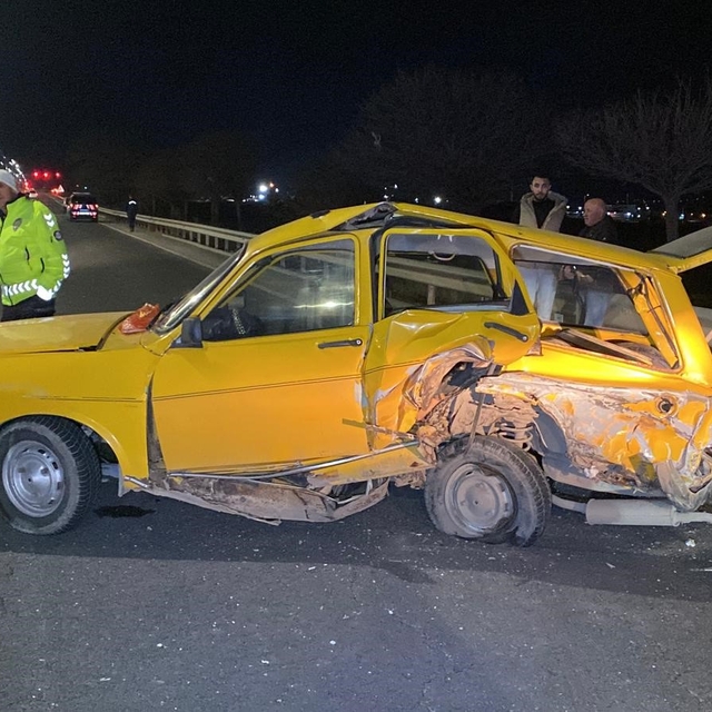 Elazığ'da trafik kazası: 1 yaralı