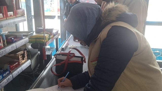 Otlukbeli'nde gıda denetimi yapıldı