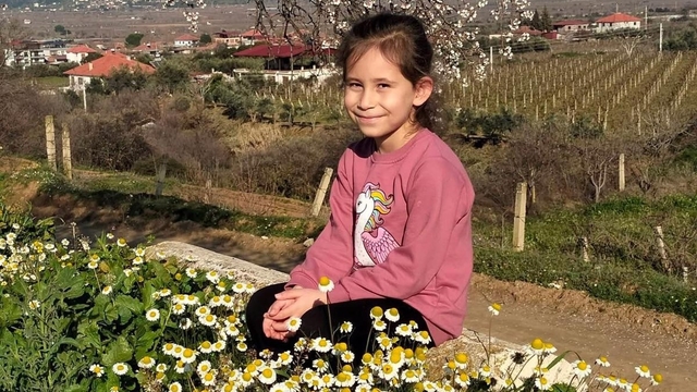 Sarıgöl'de bademler çiçek açtı papatyalar tarlaları süsledi