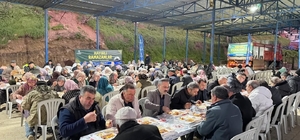 Aydın Büyükşehir'den Eğridere'de iftar sofrası