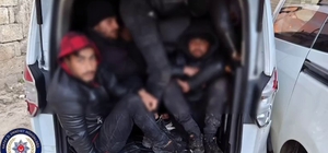 Göçmenleri tıka basa taşırken yakayı ele veren insan kaçakçısı tutuklandı