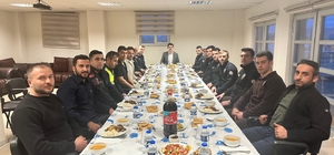 Ulaş Kaymakamı Eskimez emniyet personeliyle iftar yaptı