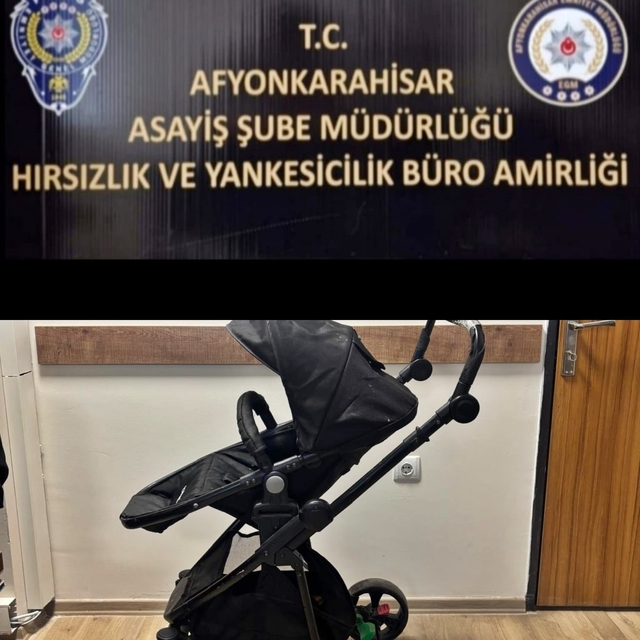 Bebek arabasını bile çalan şüphelileri polis yakaladı