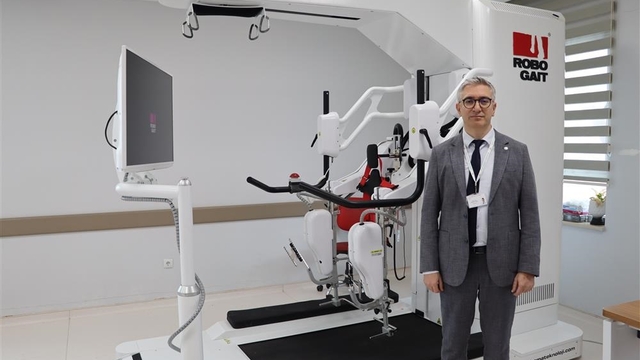 Sivas Numune Hastanesinde robotik yürüme rehabilitasyon cihazı hizmete sunuldu
