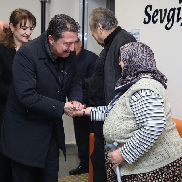 Beypazarı Belediye Başkanı Kasap huzurevi sakinleriyle iftar yaptı