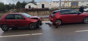 Bilecik'te zincirleme trafik kazası; 4 yaralı