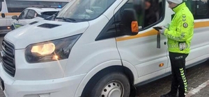 Manisa Emniyet Müdürlüğünden okul servislerine sıkı denetim