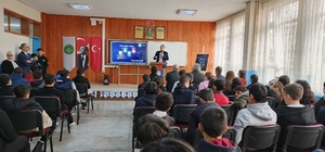 Bafra'da ortaokul öğrencilerine "dijital güvenlik" eğitimi