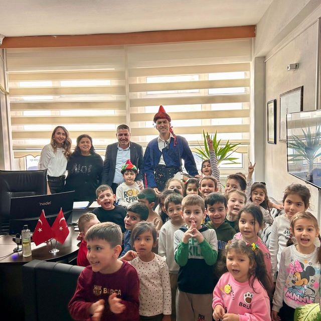 Muratpaşa ilçesindeki okulda öğrenciler ramazan coşkusunu yaşadı