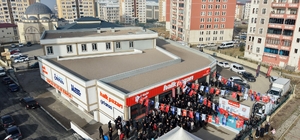 Erzurum'un Türkiye'ye örnek teşkil eden
EBB'nin projesi halk pazarı Türkiye...