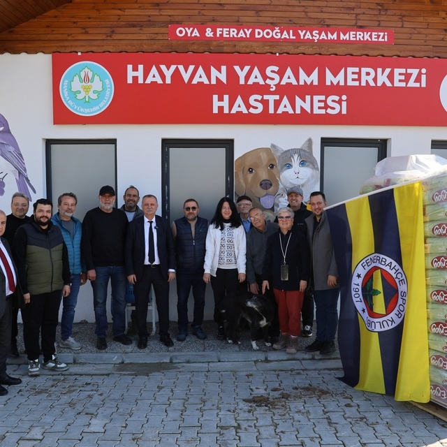 Fenerbahçeliler'den can dostlar için anlamlı bağış