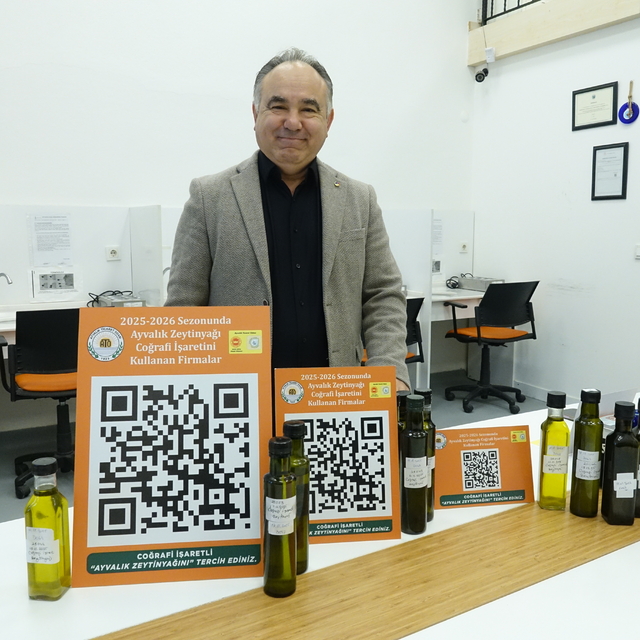 Ayvalık zeytinyağı, karekodla tarladan sofraya takip edilecek