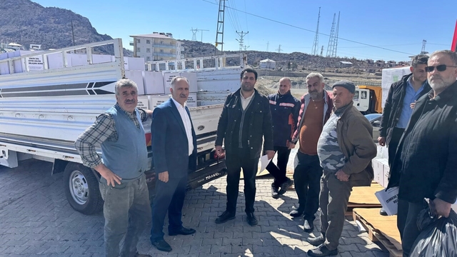 Sincik'te bin aileye ramazan kolisi desteği