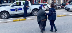 Erzincan'da dilencilere yönelik denetimlerde 23 kişiye işlem yapıldı