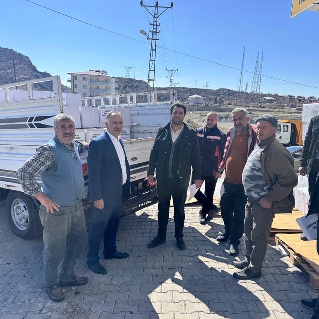 Sincik'te bin aileye ramazan kolisi desteği