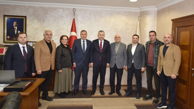 Trabzon Valisi Tahir Şahin TTSO'yu ziyaret etti