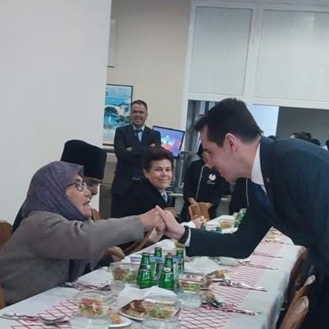 Kaymakam Sakarya, şehit ve gazi aileleriyle iftarda buluştu
