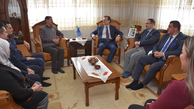 Salihli'de şehit Astsubay Ahmet Deniz Varol unutulmadı