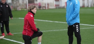 Samsunspor, Shkendija maçı hazırlıklarını tamamladı