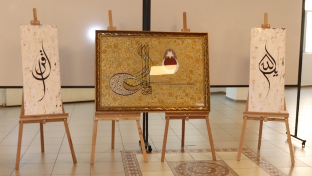 Pamukkale'de 100 eser sanatseverle buluştu