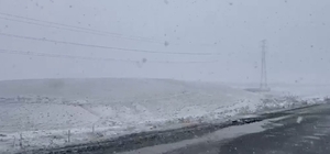 Türkiye'nin en kurak ilçelerinden Karapınar'da kar sevinci