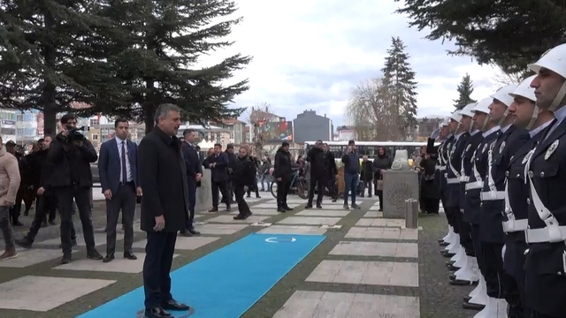 İçişleri Bakanı Çiftçi, geçmişte görev yaptığı Çorum Valiliği'ni ziyaret etti