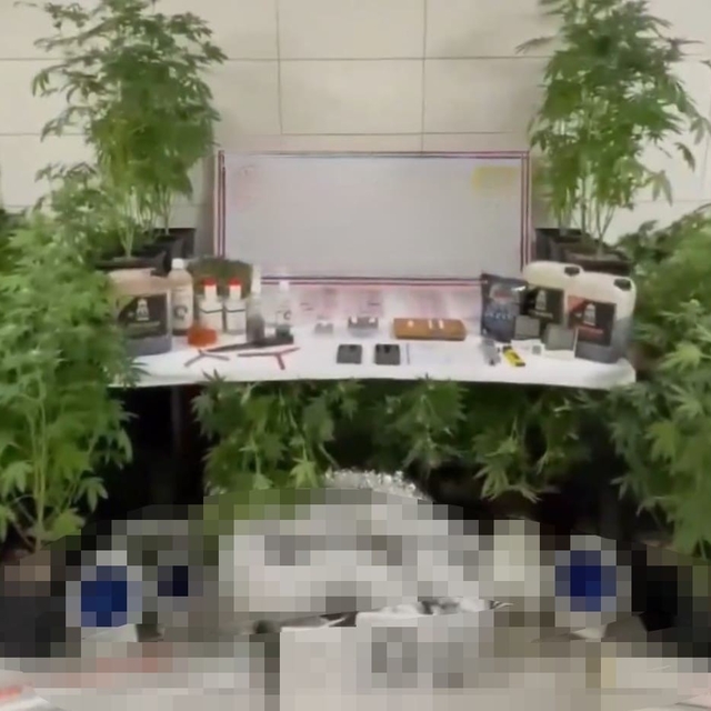 Jandarmadan uyuşturucu operasyonu: Evde üretim düzeneği kurmuş