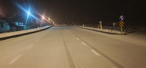 Malatya'nın yüksek kesimlerinde kar yağışı etkili oluyor