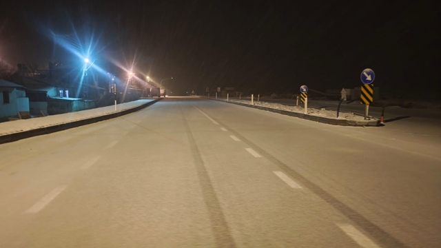 Malatya'nın yüksek kesimlerinde kar yağışı etkili oluyor