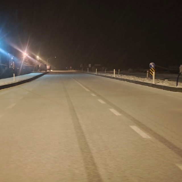 Malatya'nın yüksek kesimlerinde kar yağışı etkili oluyor