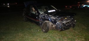 Manisa'da ambulans ile otomobilin çarpıştığı kazada 5 kişi yaralandı