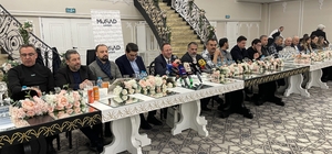 MÜSİAD Kayseri Şubesi üyeleri, iftarda gazetecilerle buluştu