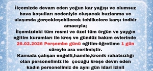 Bingöl'de 2 ilçede eğitime kar engeli