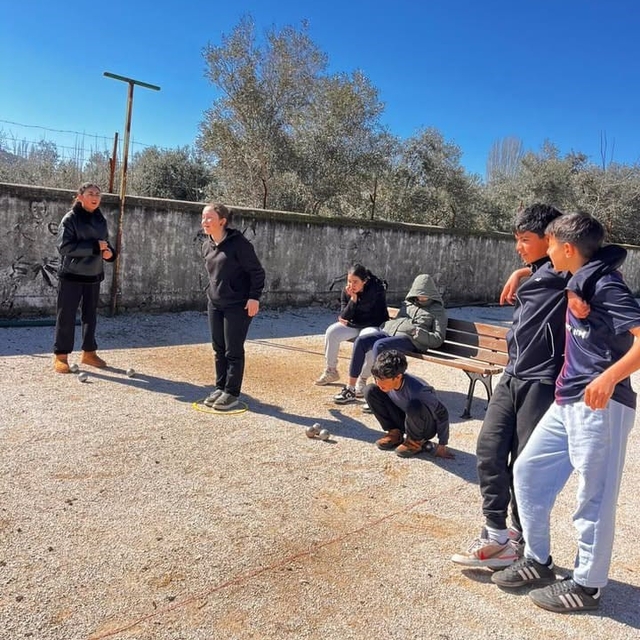 Ula'da Bocce branşı yoğun ilgi görüyor
