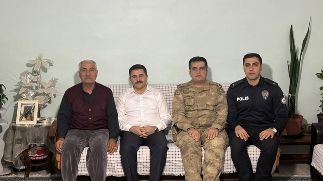 Kaymakam Bulut, Çakmaklı ailesinin iftar sofrasına misafir oldu