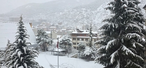 Gümüşhane'de kar nedeniyle 193 köy yolu ulaşıma kapandı