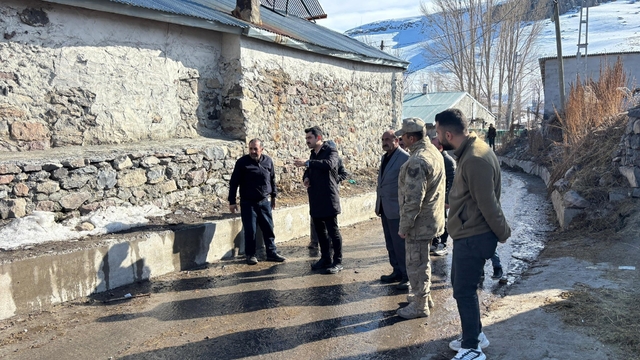 Susuz Kaymakamı Tutal'dan sel ve taşkın riskine karşı yerinde inceleme