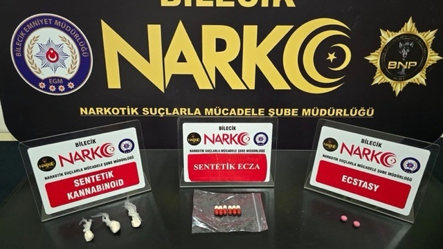 Bilecik'te uyuşturucu operasyonu: 4 şüpheli yakalandı