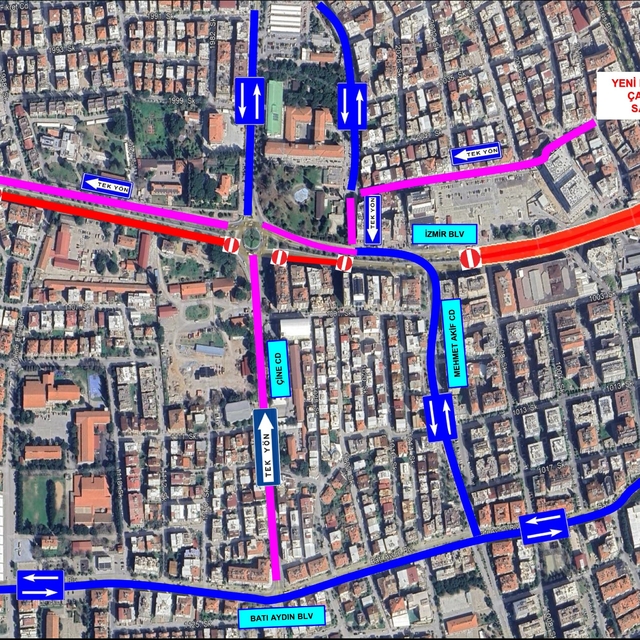 Yeni Dörtyol Köprülü Kavşağı Projesi'nde çalışmalar başlıyor