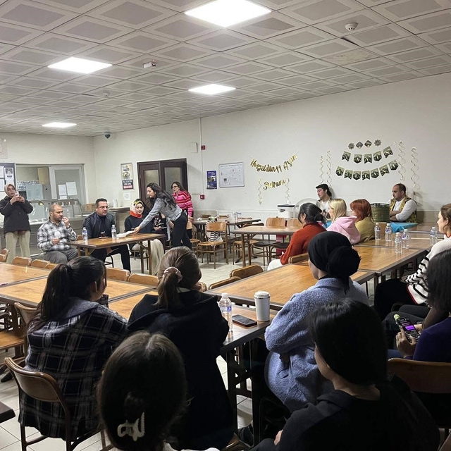 Kaymakam Dalak'tan KYK Kız Yurdu'nda iftar buluşması