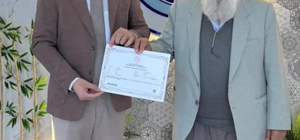 84 yaşında okuma-yazma öğrendi