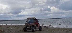 Koruma altındaki Seyfe Gölü'nde off-road yapan şahsa ceza